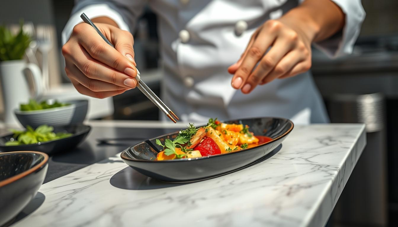 Fresh seasonal ingredients arranged for home cooking